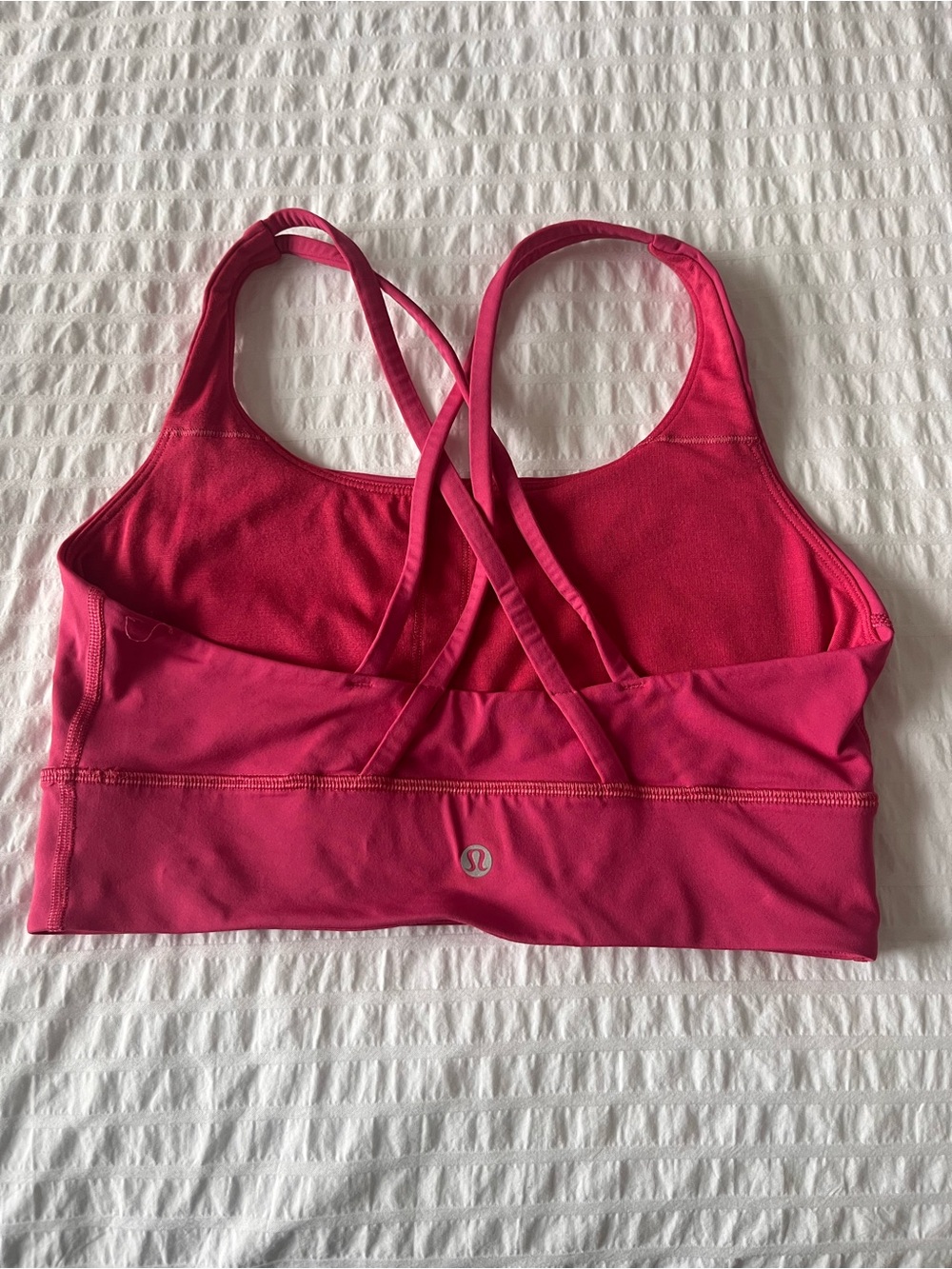 lululemon Energy Longline Bra - Raspberry coulis - Picture 3 of 3